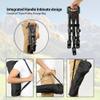 VX-600 Foldable Tripod Dolly with 3 Locking Track Wheels Pulley,Adjustable Leg Mount and Storage Bag,Compatible with Most Tripods, Light Stand for Cameras Camcorder Photography view 4