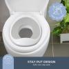 Dreambaby EZY- Potty Training Toilet Seat Topper, Non-Slip and Great for Travel, Grey, Toilet Training Seat view 3