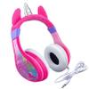 Unicorn Kids Headphones, Adjustable Headband, Stereo Sound, 3.5Mm Jack, Wired Headphones for Kids, Tangle-Free, Volume Control, Foldable, Childrens Earphones for School, Home, Travel view 1