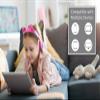 Unicorn Kids Headphones, Adjustable Headband, Stereo Sound, 3.5Mm Jack, Wired Headphones for Kids, Tangle-Free, Volume Control, Foldable, Childrens Earphones for School, Home, Travel view 4