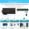 Portable Soundbar for TV/PC, Outdoor/Indoor Wired & Wireless Bluetooth 5.0 Speaker with Remote Control and Coax Cable, 2X5W Mini Home Theater Sound bar with Built-in Subwoofers for Projector (Updated) view 4
