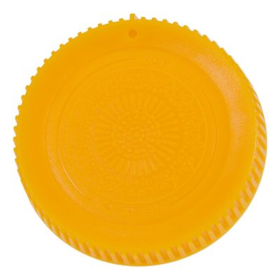 Fotodiox Designer Yellow Rear Lens Cap for Nikon Z Lenses - Compatible with Nikon Z-Mount Lenses and Adapter Mounts (Replaces Nikon LF-N1 Rear Lens Cap) - Plastic