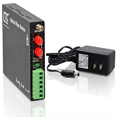 FRM220-SERIAL-ST002 - RS-232, RS-485, RS-422 Over multimode Fiber Media Converter, 2Km, ST Connector