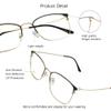 VisionGlobal Blue Light Blocking Glasses for Computer Reading or Gaming, UV 400 Anti Glare Lenses Help Reduce Eye Strain and Fatigue, Men and Women Frame (3147_Gold Black(c7), 0.00 No Magnification) view 2