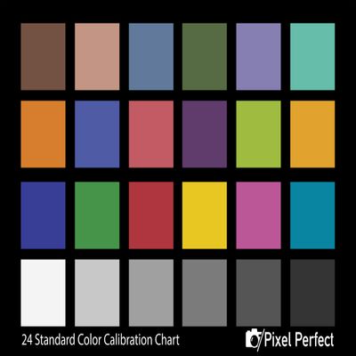 Pixel Perfect Camera Colour Correction Card 4x6 for Photo and Video - Reference Tool Grey Card Target White Balance Exposure Temperature Colour Calibration Chart, Set of 2