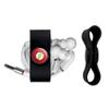 GRAPHICS & MORE The Flash Lightning Bolt Logo Headphone Earbud Cord Wrap - Charging Cable Manager - Wire Organizer Set of 2 - Black view 2