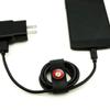 GRAPHICS & MORE The Flash Lightning Bolt Logo Headphone Earbud Cord Wrap - Charging Cable Manager - Wire Organizer Set of 2 - Black view 4