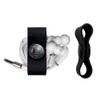 GRAPHICS & MORE Justice League Movie Logo Headphone Earbud Cord Wrap - Charging Cable Manager - Wire Organizer Set of 2 - Black view 2