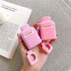SGVAHY Cute Case for Airpods 1&2, Creative Bottle Mini Case Kawaii Fun Cool Soft Silicone Skin with Keychain Wireless Charging Box Airpods 1 & 2 (Bottle Green) view 4