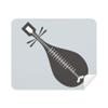 Pipa Instruments China Pattern Phone Screen Cleaner Glasses Cleaning Cloth 2pcs Suede Fabric view 1