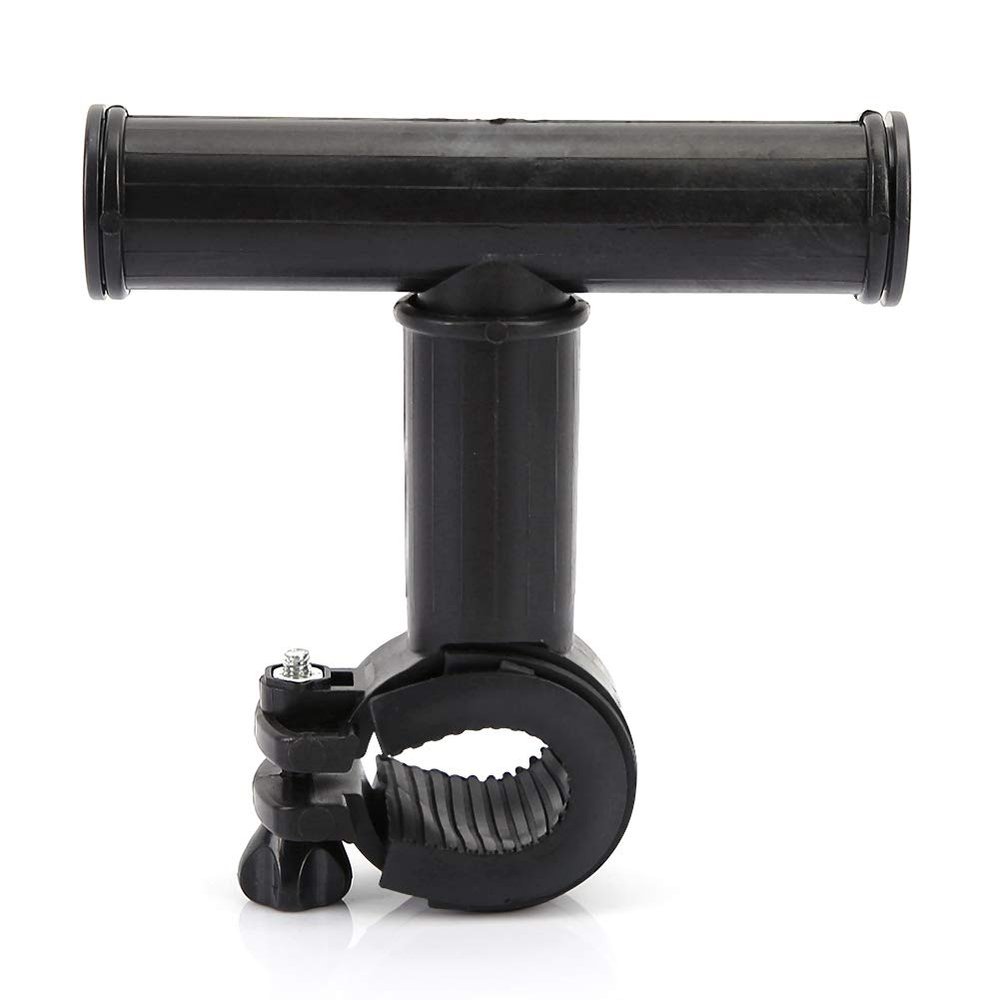 Bicycle Handlebar Extension Mount, Premium Plastic O-Shaped Bracket, 22-28mm Compatible, Anti-Slip Design for Flashlight Phone Holder, Mountain Road Riding