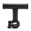 Bicycle Handlebar Extension Mount, Premium Plastic O-Shaped Bracket, 22-28mm Compatible, Anti-Slip Design for Flashlight Phone Holder, Mountain Road Riding view 1