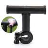 Bicycle Handlebar Extension Mount, Premium Plastic O-Shaped Bracket, 22-28mm Compatible, Anti-Slip Design for Flashlight Phone Holder, Mountain Road Riding view 2