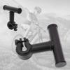 Bicycle Handlebar Extension Mount, Premium Plastic O-Shaped Bracket, 22-28mm Compatible, Anti-Slip Design for Flashlight Phone Holder, Mountain Road Riding view 4