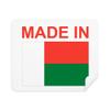 Made in Madagascar Country Love Phone Screen Cleaner Glasses Cleaning Cloth 2pcs Suede Fabric view 1