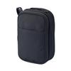 LIHIT LAB Gadget Pouch, Double, 5 x 3.6 x 8.5, Black (A7765-24) view 1