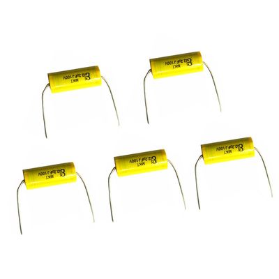 SDENSHI 5 Pieces 2.2UF 100V Speaker Frequency Capacitor Divider Crossover