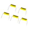 SDENSHI 5 Pieces 2.2UF 100V Speaker Frequency Capacitor Divider Crossover view 3