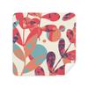 Autumnal Leaves Flower Plant Paint Glasses Cleaning Cloth Phone Screen Cleaner Suede Fabric 2pcs view 1