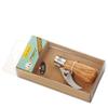 GIFTS PLAZA (D) French Hand Made Frerot Mushroom Pocket cutlery Vintage view 1
