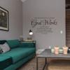 Romans Scripture Bible Verse Decor - Wall Decal for Bedroom Removable Scripture Verses Stickers Decor All Things Work for Good Roman 8:28, q18 view 1