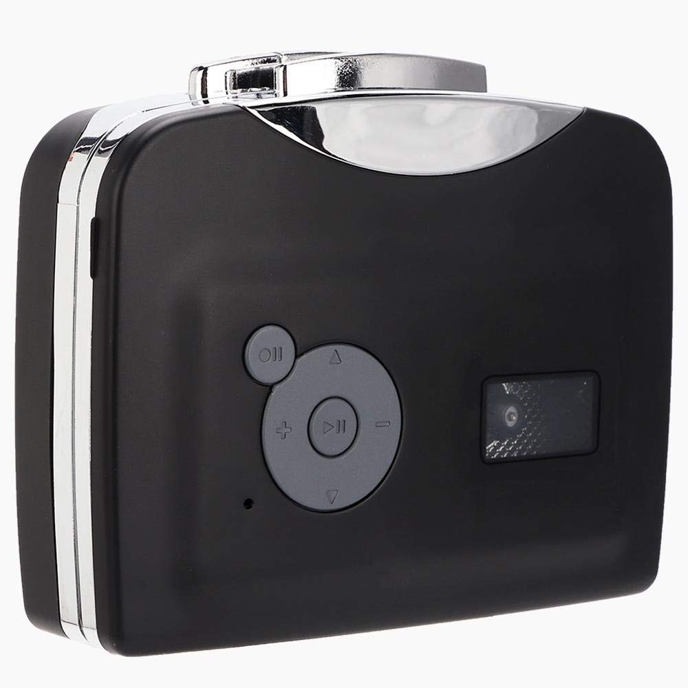 Cassette to MP3 Converter, Stereo USB Digital Tape Player, with Headphones, Transfer to Computer, Mobile Phone, and Speaker