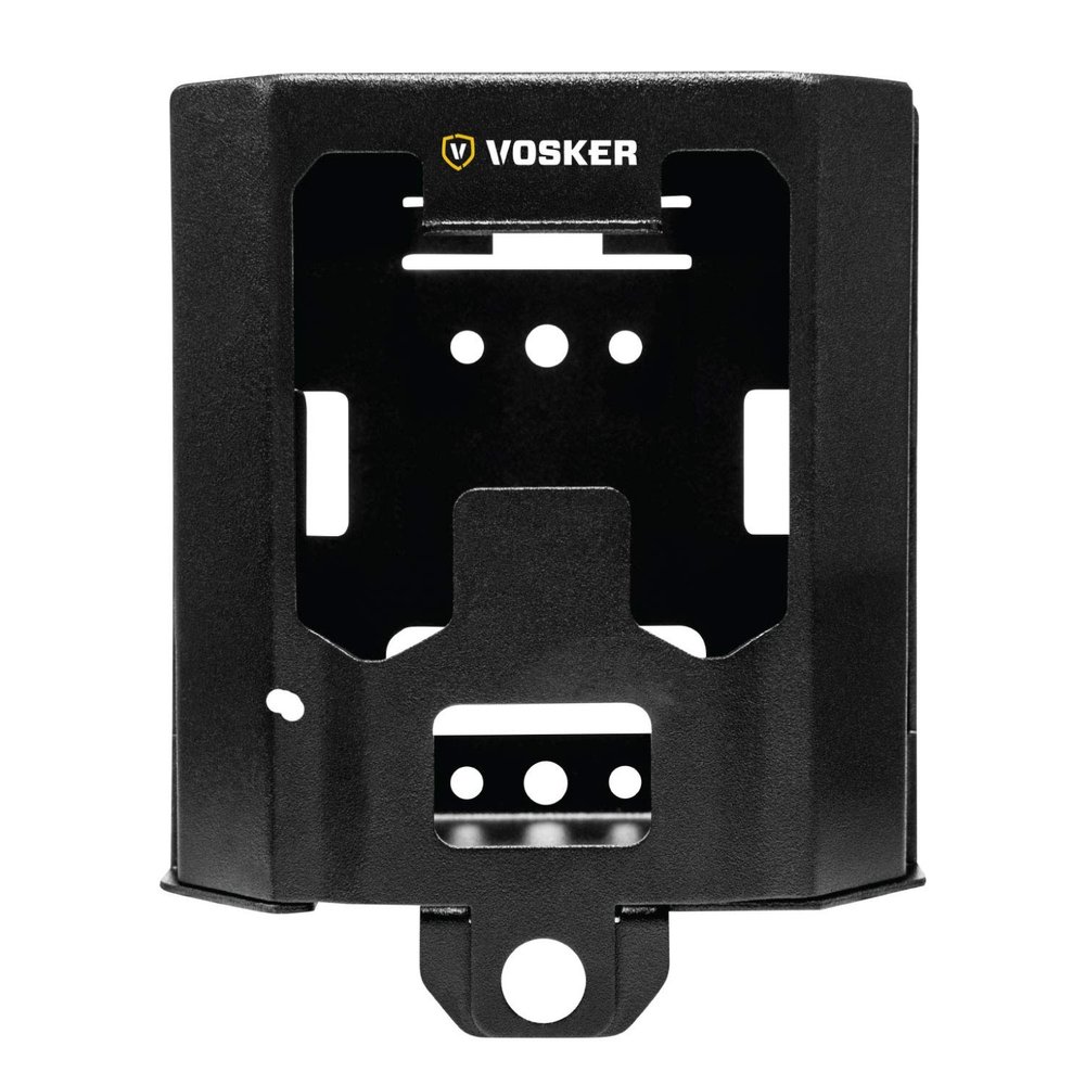 Vosker V100 and V200 Waterproof Outdoor Camera Security Box - Protective Heavy Duty Steel Case | Weather & Animal Resistant with Easy Accessible Panel (150)