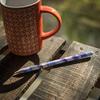 Skinit Decal Other Skin Compatible with Apple Pencil (2nd Gen 2019) - Originally Designed Blue Violet Watercolor Geode Design view 4