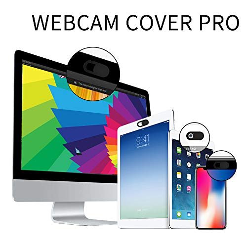 3 in 1 Hackerproof Webcam Cellphone and Laptop Ultra-Thin Sliding Privacy Protecting Cover - 3 Pack