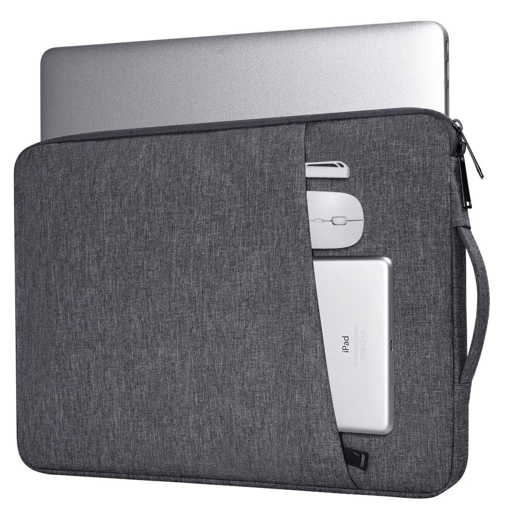 13.3 Inch Laptop Sleeve for HP ProBook 13.3/EliteBook 830, Dell Latitude 5300, ASUS Acer Lenovo 13 inch Notebook Computer Case Bag, Space Grey