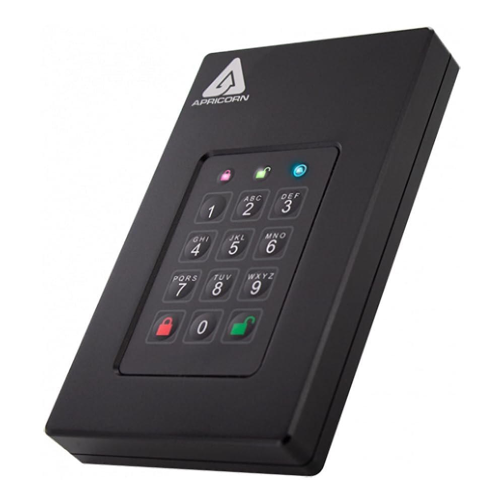 Apricorn Aegis Fortress L3 - USB 3.0 AFL3-4TB Portable HDD 4TB HD2470