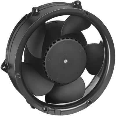 EBM-PAPST DV6224 Fan; DC; 24V; 172x51mm; Round; 317.8CFM; 40W; 63dBA; 4300RPM; Wire Leads