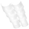 MeFOTO Leg Stops GTS 3-3 Piece Sets for 18/21/25 mm Tripod Legs Durable White Nylon Shim Replacement Kit (SMGTS) view 1