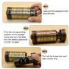 Cryptex Ring Holder with Code Lock, Puzzle Box Design for Valentine's Day and Birthday Gifts view 4