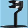 Gallo Acoustics Strada 2 Stainless-Steel Side Speaker with Floor Stand view 1