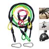 Atoptek Camera Safety Tether, Stainless Steel Cable Wire Colorful Coating Lanyard with Hook Carabiner Clip for GoPro Hero 9 8 7 6 5 4 3 Session DJI Osmo Action and Other Action Camera view 1