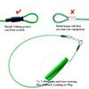 Atoptek Camera Safety Tether, Stainless Steel Cable Wire Colorful Coating Lanyard with Hook Carabiner Clip for GoPro Hero 9 8 7 6 5 4 3 Session DJI Osmo Action and Other Action Camera view 2