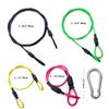 Atoptek Camera Safety Tether, Stainless Steel Cable Wire Colorful Coating Lanyard with Hook Carabiner Clip for GoPro Hero 9 8 7 6 5 4 3 Session DJI Osmo Action and Other Action Camera view 4