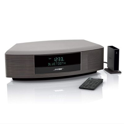Bose Wave Radio III Bluetooth Bundle Titanium Silver (Renewed)