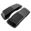 Black 6"x9" Saddlebag Speaker Lids compatibility For 1993-2013 Harley Touring Bagger Electra Glide Street Glide Road King view 2