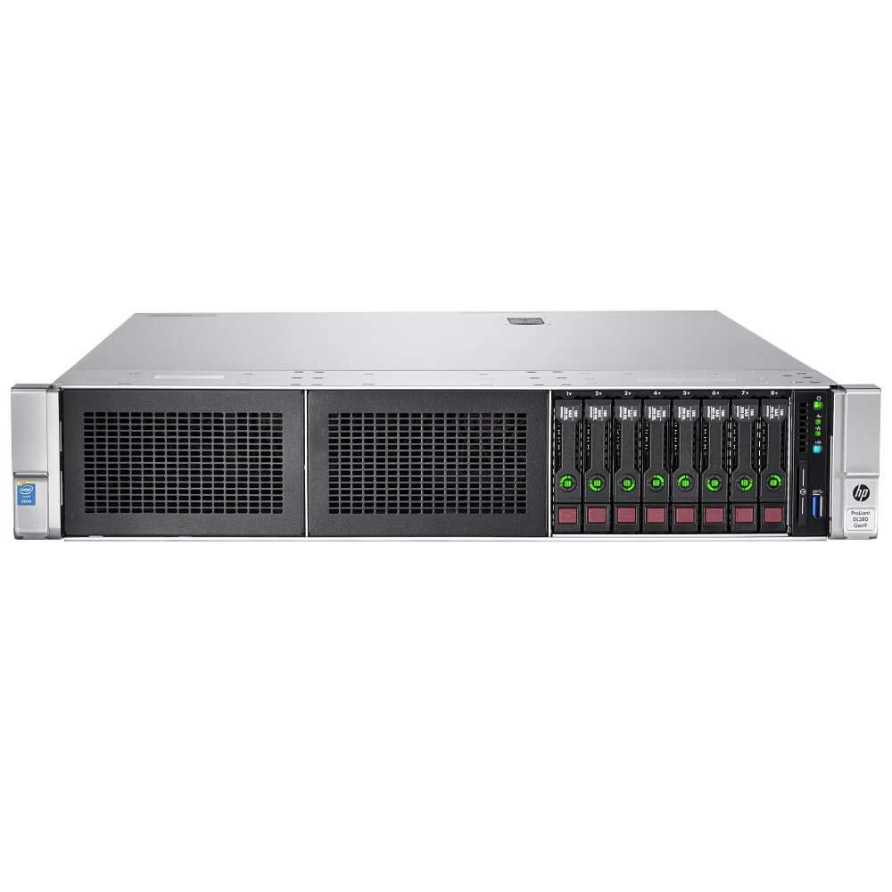 HP Proliant DL380 Gen9 8B SFF 2X E5-2670 V3 Twelve Core 2.3Ghz 512GB 2X 1TB B140i (Renewed)