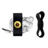 GRAPHICS & MORE The Flash Reverse Flash Logo Headphone Earbud Cord Wrap - Charging Cable Manager - Wire Organizer Set of 2 - Black view 2