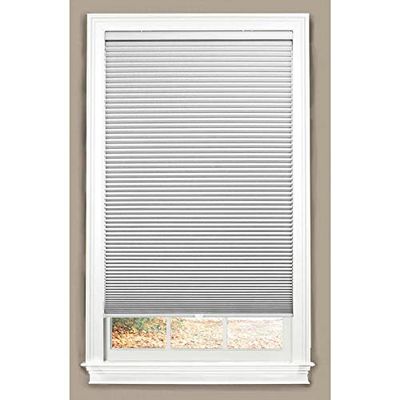 allen + roth White Blackout Cordless Cellular Shade (Actual: 36-in x 64-in)