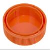 Fotodiox Designer Orange Rear Lens Cap for Canon RF Lenses - Compatible with Canon RF Mount Lenses and Adapter Mounts (Replaces Canon 2962C001 Dust Lens Cap RF) - Plastic view 3