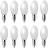 10 Pack E27 G45 2W Screw Cap Coloured LED Light Bulbs Festoon Party Lights for Indoor Outdoor Use view 1