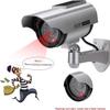 AlfaView Solar Powered Bullet Dummy Fake Surveillance Camera Security CCTV Dome Camera with LED Flashing Light for Outdoor/Indoor,Home/Business view 3