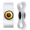 GRAPHICS & MORE The Flash TV Series Reverse Flash Logo Headphone Earbud Cord Wrap - Charging Cable Manager - Wire Organizer Set of 2 - White view 1