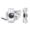 GRAPHICS & MORE Justice League Movie Logo Headphone Earbud Cord Wrap - Charging Cable Manager - Wire Organizer Set of 2 - White view 2