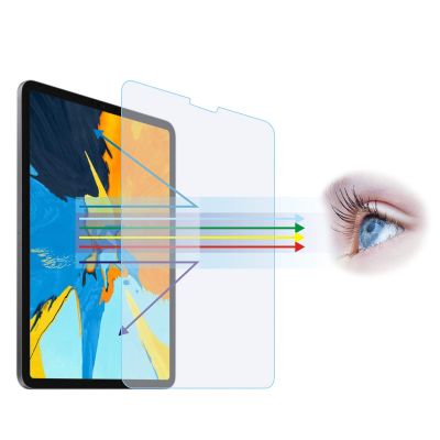 Entwth Anti Blue Light Tempered Glass Screen Protector[2 Pack] for iPad Pro 12.9-inch(2018/2020 Release, 3st/4nd Generation),[Eye Care,Relieve Eye Fatigue]Blocks Excessive Harmful Blue Light & UV