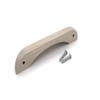 Restore Hardware 7" Plain Oak Desk Drawer Pulls - Carved Oak Wood Pulls - Roll Top Desk Hardware view 4